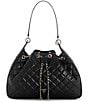 Guess Juliet Quilted Drawstring Hobo Bag - Image 1