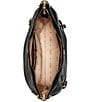 Guess Levia Large Hobo Shoulder Bag, Color:Black - Image 3