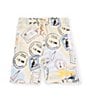 Color:Yellow - Image 1 - Little Boys 2T-7 Printed Pull-On French Terry Shorts