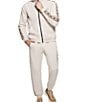 Guess Long Sleeve Mickey Track Jacket, Color:Muted Stone - Image 3