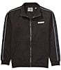 Guess Long Sleeve Mickey Track Jacket, Color:Jet Black - Image 1