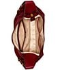 Guess Malva Suede Hobo Bag, Color:Burgundy - Image 3