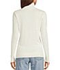Guess Melanie Long Sleeve Mock Neck Sweater, Color:Cream White - Image 2