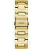 Color:Gold - Image 3 - Men's Analog Gold Tone Stainless Steel Bracelet Watch