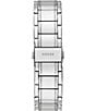 Color:Silver - Image 3 - Men's Analog Silver Tone Stainless Steel Analog Bracelet Watch