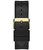 Guess Men's Black And Gold-Tone Square Multifunction Watch - Image 3