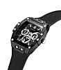 Guess Men's Silicone Multi-Function Watch - Image 4