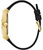 Color:Black - Image 2 - Men's Gold-Tone Crystal Multifunction Watch