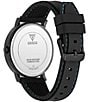 Guess Men's Day of the Dead Multifunction Black Silicone Strap Watch, Color:Black - Image 3
