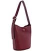 Guess Meridian II Bucket Bag, Color:Wine - Image 4