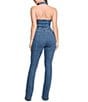 Guess Mia Halter Jumpsuit, Color:Pixie Blue - Image 2