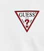 Guess Mini Triangle Short Sleeve T-Shirt, Color:White - Image 4