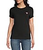 Guess Mini Triangle Short Sleeve T-Shirt - Image 1
