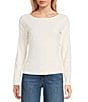 Guess Nadene Long Sleeve Scoop Back Top - Image 1