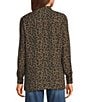 Guess New Clouis Animal Print Blouse, Color:Animal Print - Image 2
