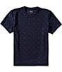 Guess Nico Embossed Knit Short Sleeve Pullover - Image 2