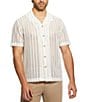 Color:London Fog - Image 1 - Panama Solid Knit Short Sleeve Shirt
