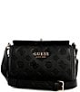Guess Phoebe Mini Crossbody Bag, Color:Black Logo - Image 1