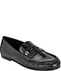 Guess Raivo Leather Penny Loafers - Image 1