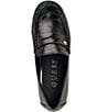 Guess Raivo Leather Penny Loafers - Image 4