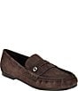 Guess Raivoo Suede Penny Loafers - Image 1