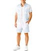 Guess Regal Medallion Charm Flat Front Shorts - Image 3