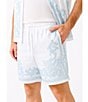 Guess Regal Medallion Charm Flat Front Shorts - Image 4
