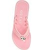 Guess Sabrie Hardware Detail Platform EVA Wedge Thong Sandals - Image 5