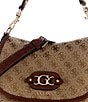 Guess Samantha Logo Flap Shoulder Bag - Image 4