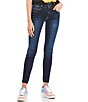 Color:Cumberland - Image 1 - Sexy Curve Mid Rise Skinny Jeans