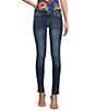 Color:Saville - Image 1 - Curve Mid Rise Skinny Jeans