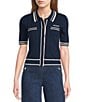 Guess Shari Short Sleeve Knit Top - Image 1