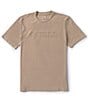 Color:Light Khaki - Image 1 - Short Sleeve Alphy T-Shirt