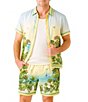 Guess Short Sleeve Charm Sunset Rivera Shirt - Image 1