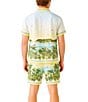 Guess Coordinating Short Sleeve Charm Sunset Rivera Shirt - Image 2