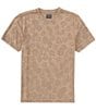 Color:Walnut Shell Multi - Image 1 - Short Sleeve Granada Jacquard Knit T-Shirt