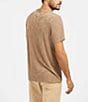 Color:Walnut Shell Multi - Image 3 - Short Sleeve Granada Jacquard Knit T-Shirt