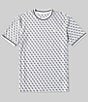 Color:Salt White - Image 1 - Short Sleeve Marshall Printed T-Shirt
