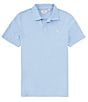 Color:Blue - Image 1 - Short Sleeve Nolan Polo Shirt