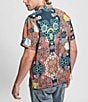 Color:Multi - Image 2 - Short Sleeve Pacific Bloom Woven Shirt