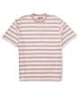 Color:Gold - Image 1 - Short Sleeve Simple Stripe T-Shirt