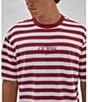 Color:Autumn Spice Multi - Image 4 - Short Sleeve Simple Stripe T-Shirt