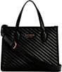 Guess Silvana 2 Compartment Tote Bag, Color:Black - Image 1