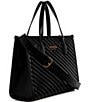 Guess Silvana 2 Compartment Tote Bag, Color:Black - Image 4