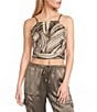 Guess Sleeveless Gaelle Cropped Top - Image 1
