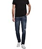 Guess Slim Fit Tapered Destructed Detail Jeans, Color:Calabasas - Image 4