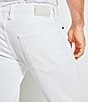 Color:White - Image 3 - Slim Tapered White Jeans