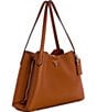 Guess Sora Girlfriend Carryall Tote Bag, Color:Cognac - Image 4