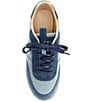 Color:Denim Blue - Image 5 - Stefen Denim Platform Espradrille Sneakers