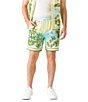 Guess Sunset Riviera Charm Flat Front Drawstring Shorts - Image 1